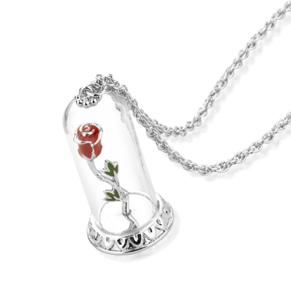 COLLIER ROSE ENCHANTÉE - DISNEY