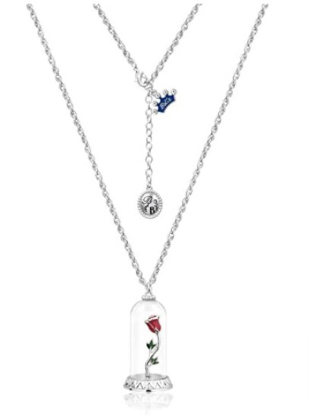 COLLIER ROSE ENCHANTÉE - DISNEY