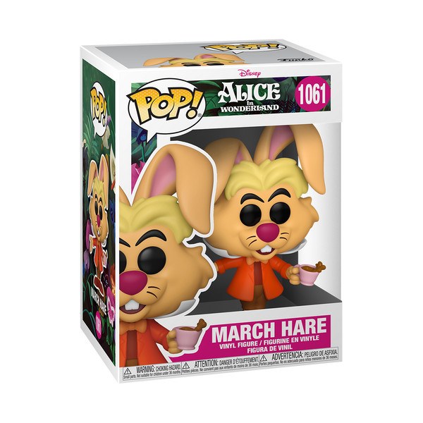 FUNKO POP! 1061 - DISNEY ALICE AUX PAYS DES MERVEILLES - LIÈVRE DE MARS
