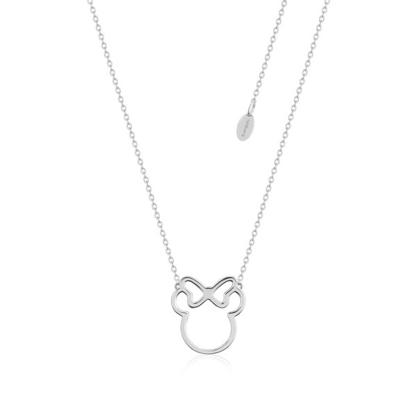 COLLIER MINNIE MOUSE EN MÉTAL PRÉCIEUX - DISNEY