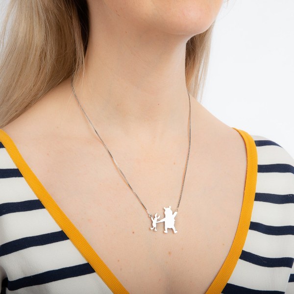 COLLIER  WINNIE & PORCINET - DISNEY