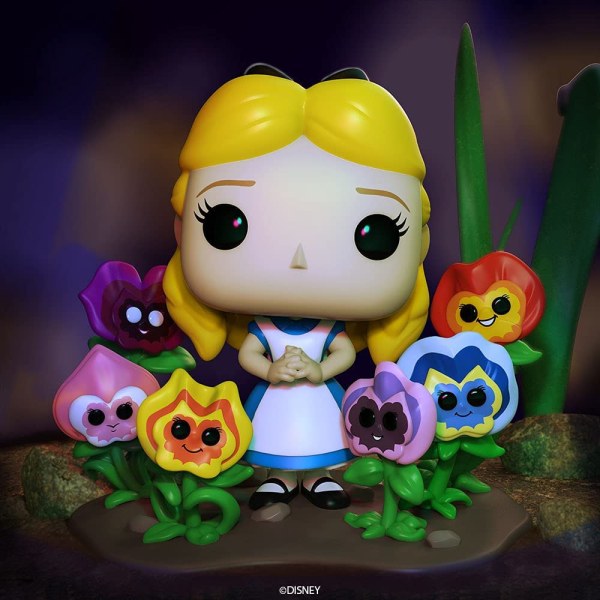 FUNKO POP! 1057 DELUXE DISNEY ALICE AU PAYS DES MERVEILLES - ALICE AVEC DES FLEURS