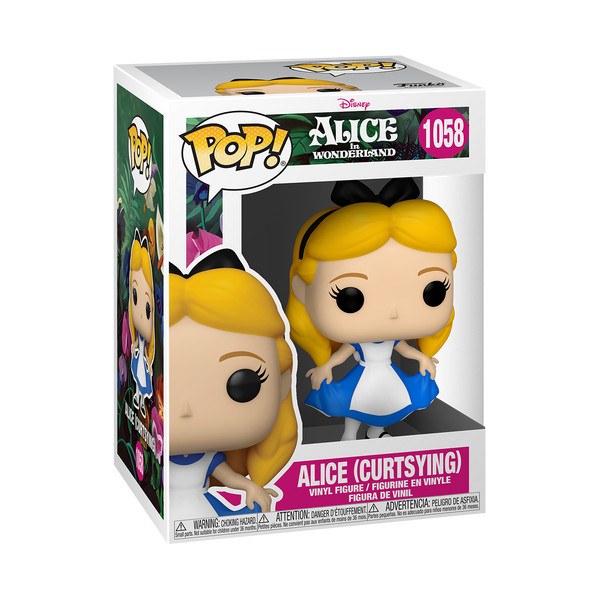 FUNKO POP! 1058 DISNEY ALICE AU PAYS DES MERVEILLES - ALICE RÉVÉRENCE