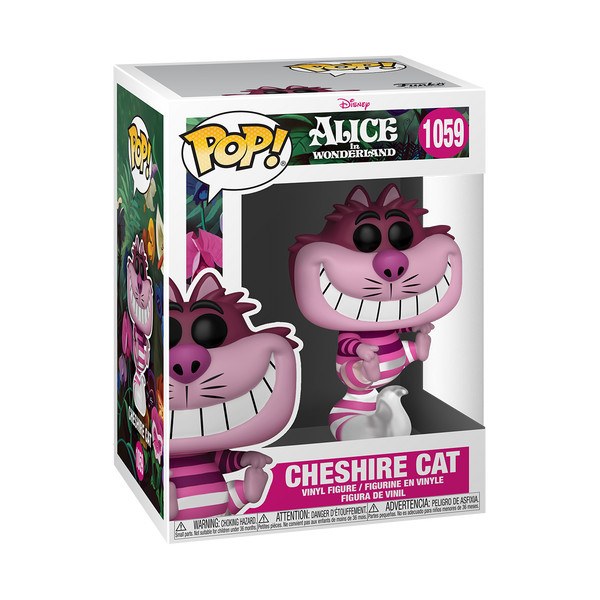 FUNKO POP! 1059 DISNEY ALICE AUX PAYS DES MERVEILLES - CHAT DU CHESHIRE