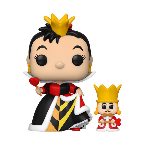 FUNKO POP! 1063 DISNEY ALICE AU PAYS DES MERVEILLES - REINE DE COEUR ET ROI DE COEUR