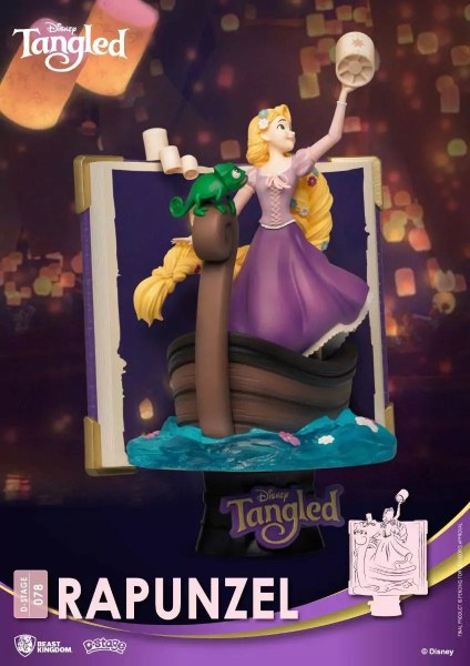 LIVRE RAIPONCE STORYBOOK RAIPONCE - DISNEY D-STAGE