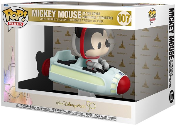 FUNKO POP! RIDES 107 DISNEY WORLD 50ÈME ANNIVERSAIRE - SPACE MOUNTAIN MICKEY