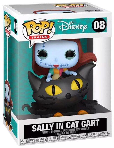 FUNKO POP! 08 - L'ÉTRANGE NOËL DE MONSIEUR JACK - SALLY DANS LE CHARIOT CHAT
