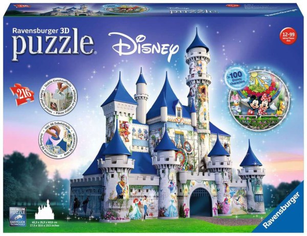 PUZZLE 3D CHÂTEAU DE DISNEY ( 216 PIÈCES ) - DISNEY
