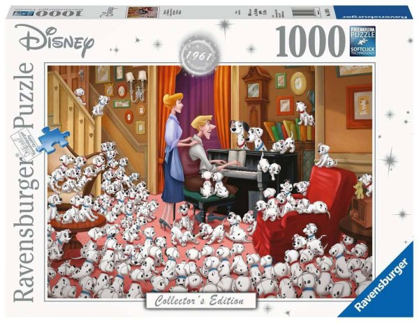 PUZZLE COLLECTOR'S EDITION LES 101 DALMATIENS ( 1000 PIÈCES ) - DISNEY