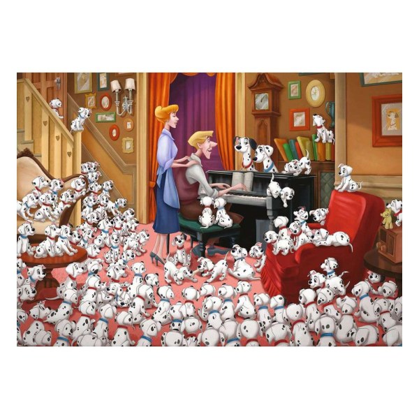 PUZZLE COLLECTOR'S EDITION LES 101 DALMATIENS ( 1000 PIÈCES ) - DISNEY