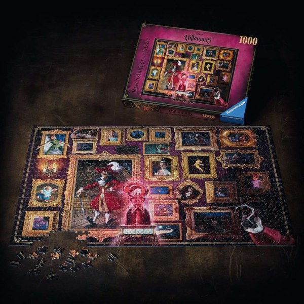 PUZZLE CAPITAINE CROCHET ( 1000 PIÈCES ) - DISNEY