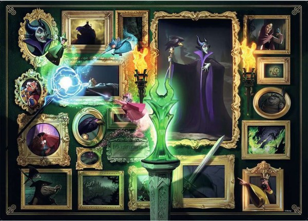 PUZZLE MALÉFIQUE ( 1000 PIÈCES ) - DISNEY