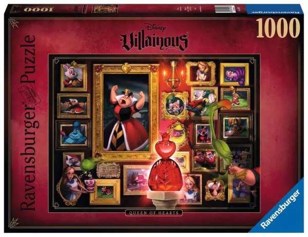 PUZZLE REINE DE COEUR ( 1000 PIÈCES ) - DISNEY