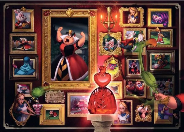 PUZZLE REINE DE COEUR ( 1000 PIÈCES ) - DISNEY