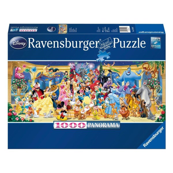 PUZZLE PANORAMA PHOTO DE GROUPE ( 1000 PIÈCES ) - DISNEY