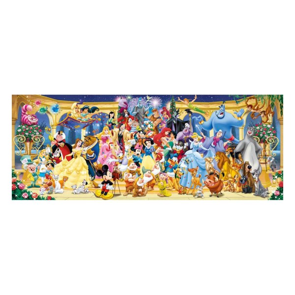 PUZZLE PANORAMA PHOTO DE GROUPE ( 1000 PIÈCES ) - DISNEY