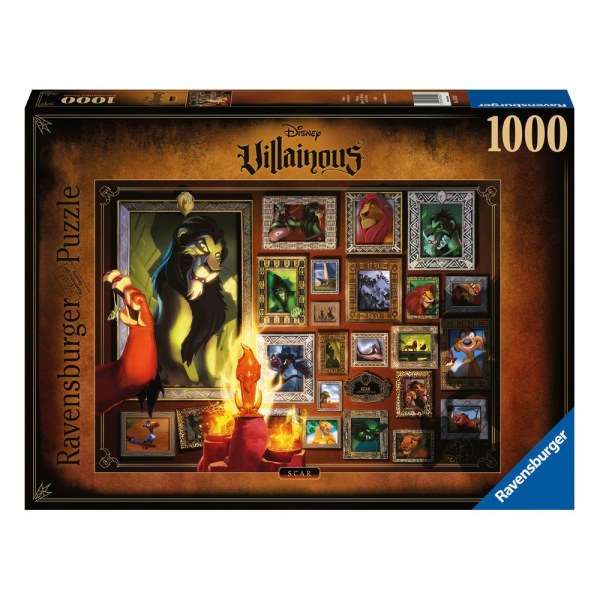 PUZZLE SCAR ( 1000 PIÈCES ) - DISNEY