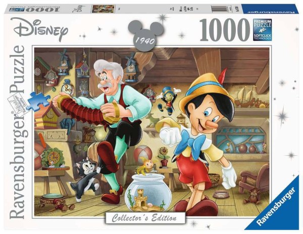 PUZZLE COLLECTOR'S EDITION PINOCCHIO ( 1000 PIÈCES ) - DISNEY