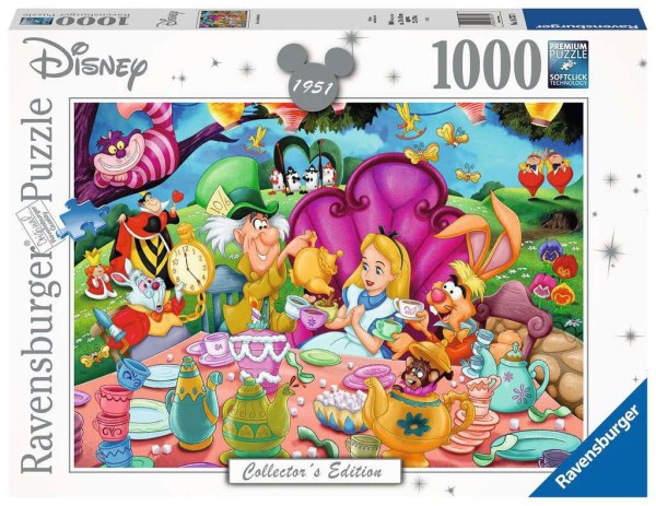 PUZZLE COLLECTOR'S EDITION ALICE AUX PAYS DES MERVEILLES ( 1000 PIÈCES ) - DISNEY