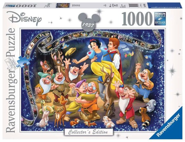PUZZLE COLLECTOR'S EDITION BLANCHE NEIGE ET LES 7 NAINS  ( 1000 PIÈCES ) - DISNEY