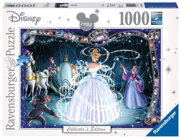PUZZLE COLLECTOR'S EDITION CENDRILLON ( 1000 PIÈCES ) - DISNEY