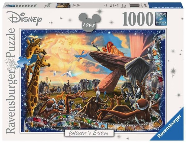 PUZZLE COLLECTOR'S EDITION LE ROI LION ( 1000 PIÈCES ) - DISNEY