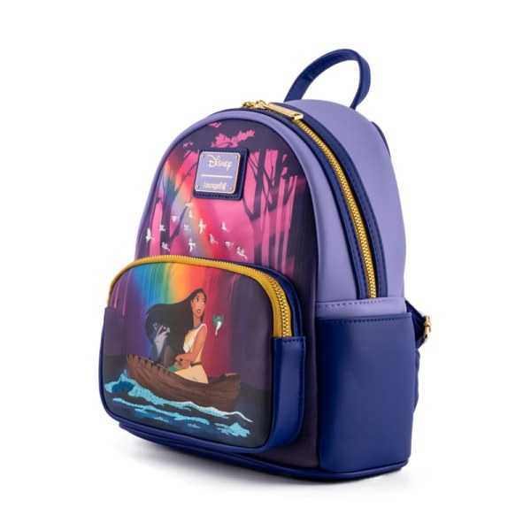 MINI SAC À DOS POCAHONTAS JUST AROUND THE RIVER BEND - DISNEY LOUNGEFLY