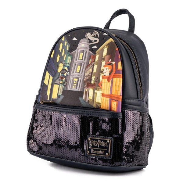 MINI SAC À DOS DIAGON ALLEY - HARRY POTTER LOUNGEFLY