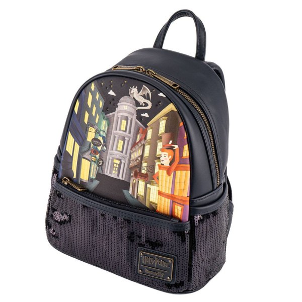 MINI SAC À DOS DIAGON ALLEY - HARRY POTTER LOUNGEFLY