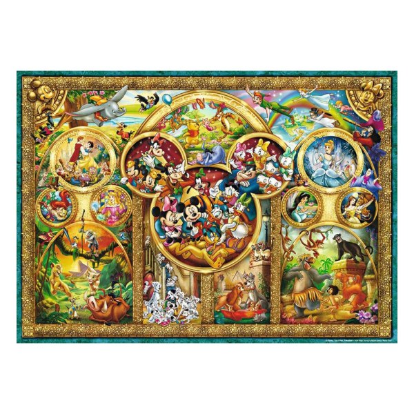 PUZZLE LES PLUS BEAUX THEMES ( 1000 PIÈCES ) - DISNEY
