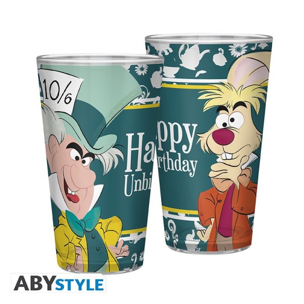 VERRE XXL ALICE JOYEUX NON ANNIVERSAIRE - DISNEY