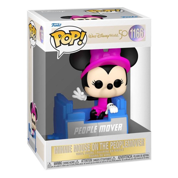 FUNKO POP! 1166 DISNEY WORLD 50ÈME ANNIVERSAIRE - MINNIE PEOPLE MOVER
