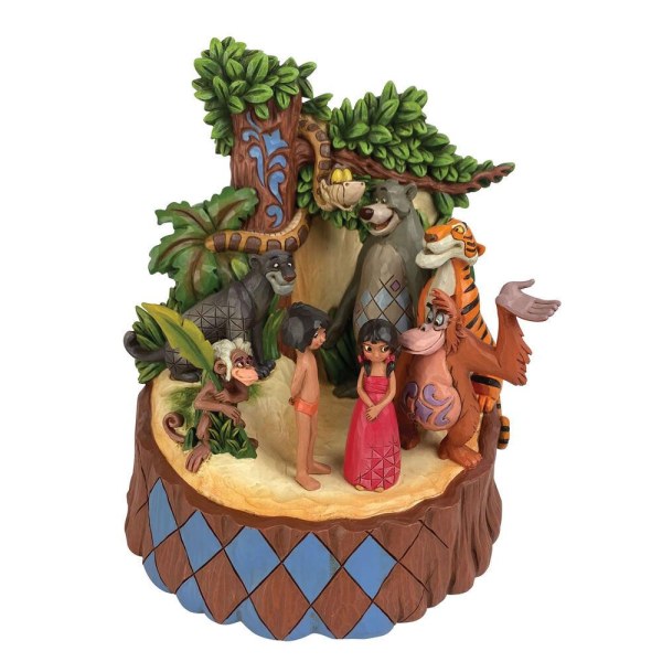 CARVED BY HEART LE LIVRE DE LA JUNGLE - DISNEY TRADITIONS