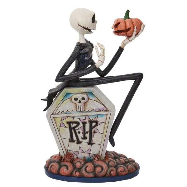 JACK SUR UNE PIERRE TOMBALE - DISNEY TRADITIONS