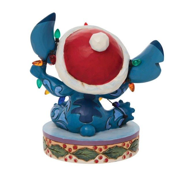 STITCH EMMÊLÉ DANS LA GUIRLANDE DE NOËL - DISNEY TRADITIONS