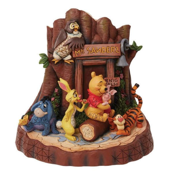 CARVED BY HEART WINNIE L'OURSON - DISNEY TRADITIONS