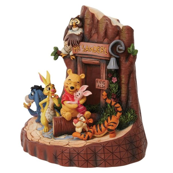 CARVED BY HEART WINNIE L'OURSON - DISNEY TRADITIONS