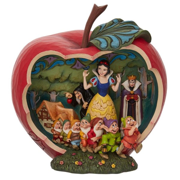 BLANCHE NEIGE APPLE SCENE - DISNEY TRADITIONS