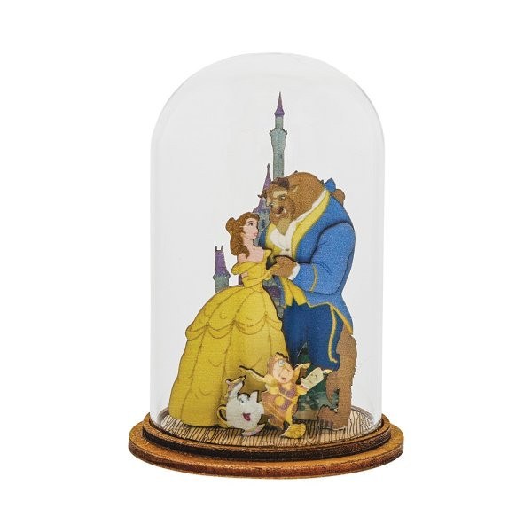 CLOCHE DÉCORATIVE BEAUTÉ ENCHANTÉE - DISNEY ENCHANTING