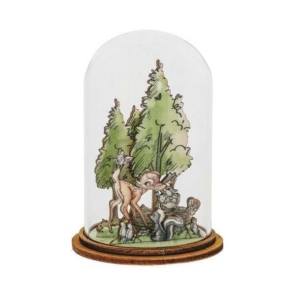 CLOCHE DÉCORATIVE BAMBI MERVEILLE DES BOIS - DISNEY ENCHANTING