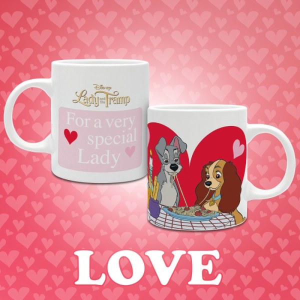 MUG LA BELLE ET LE CLOCHARD - DISNEY