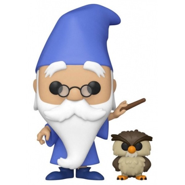 FUNKO POP! 1100 - DISNEY MERLIN L'ENCHANTEUR - MERLIN & ARCHIMÈDE