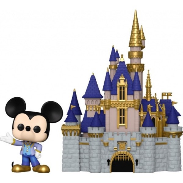 FUNKO POP! 26 - DISNEY WORLD 50ÈME ANNIVERSAIRE - CHATEAU DE CENDRILLON & MICKEY