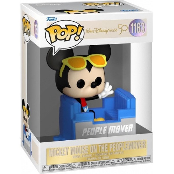 FUNKO POP! 1163 - DISNEY WORLD 50ÈME ANNIVERSAIRE - MICKEY PEOPLE MOVER
