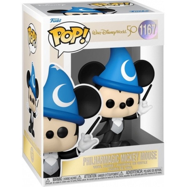 FUNKO POP! 1167 - DISNEY WORLD 50ÈME ANNIVERSAIRE - PHILHARMAGIC MICKEY