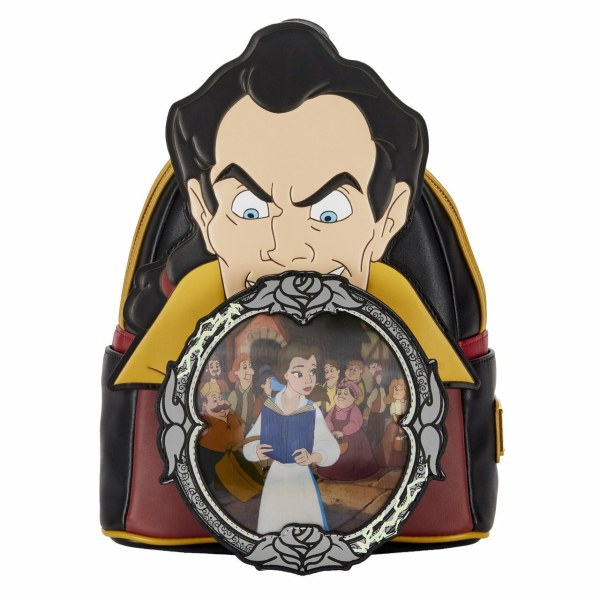 MINI SAC À DOS VILAINS SCENE GASTON - DISNEY LOUNGEFLY