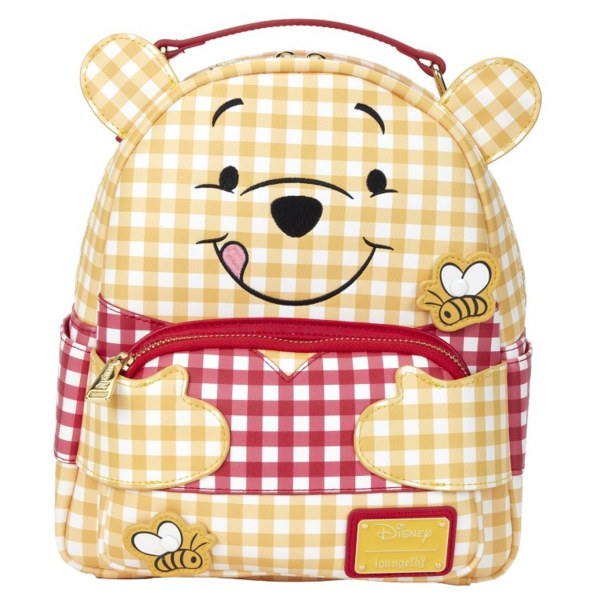 MINI SAC À DOS WINNIE L'OURSON GINGHAM - DISNEY LOUNGEFLY