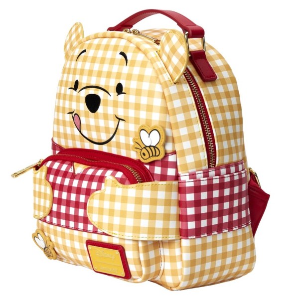 MINI SAC À DOS WINNIE L'OURSON GINGHAM - DISNEY LOUNGEFLY