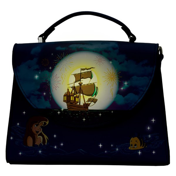 SAC BANDOULIÈRE LA PETITE SIRÈNE FIREWORKS - DISNEY LOUNGEFLY